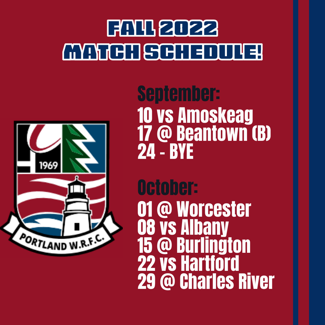 Schedule Portland Maine Women s Rugby